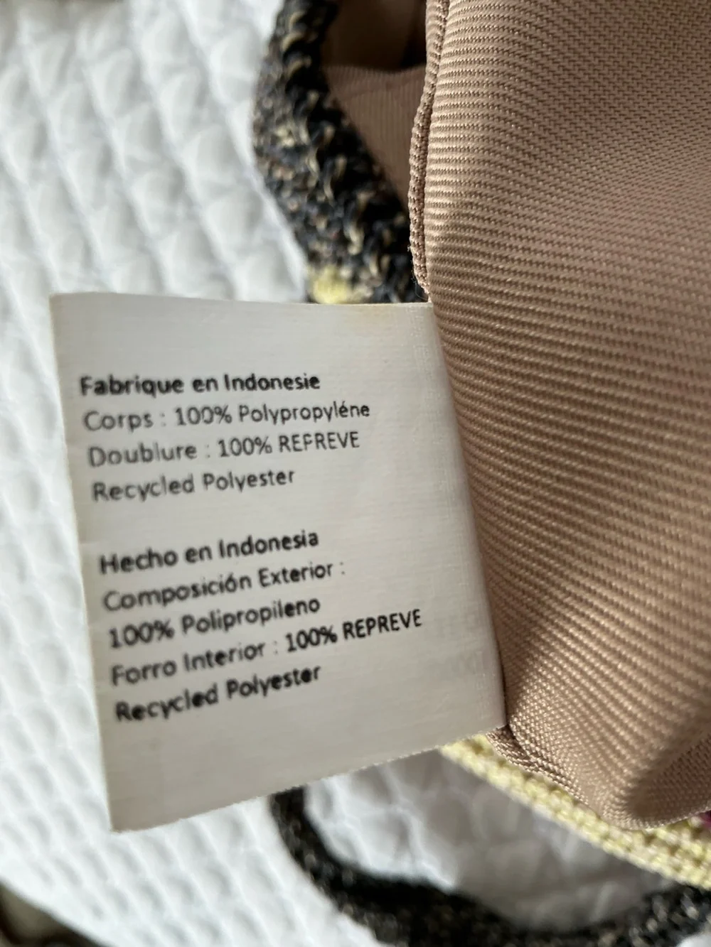 The Sak Limited Edition Back To Bali 120 Crotchet ShoulderBag - Black/Cream/Pink